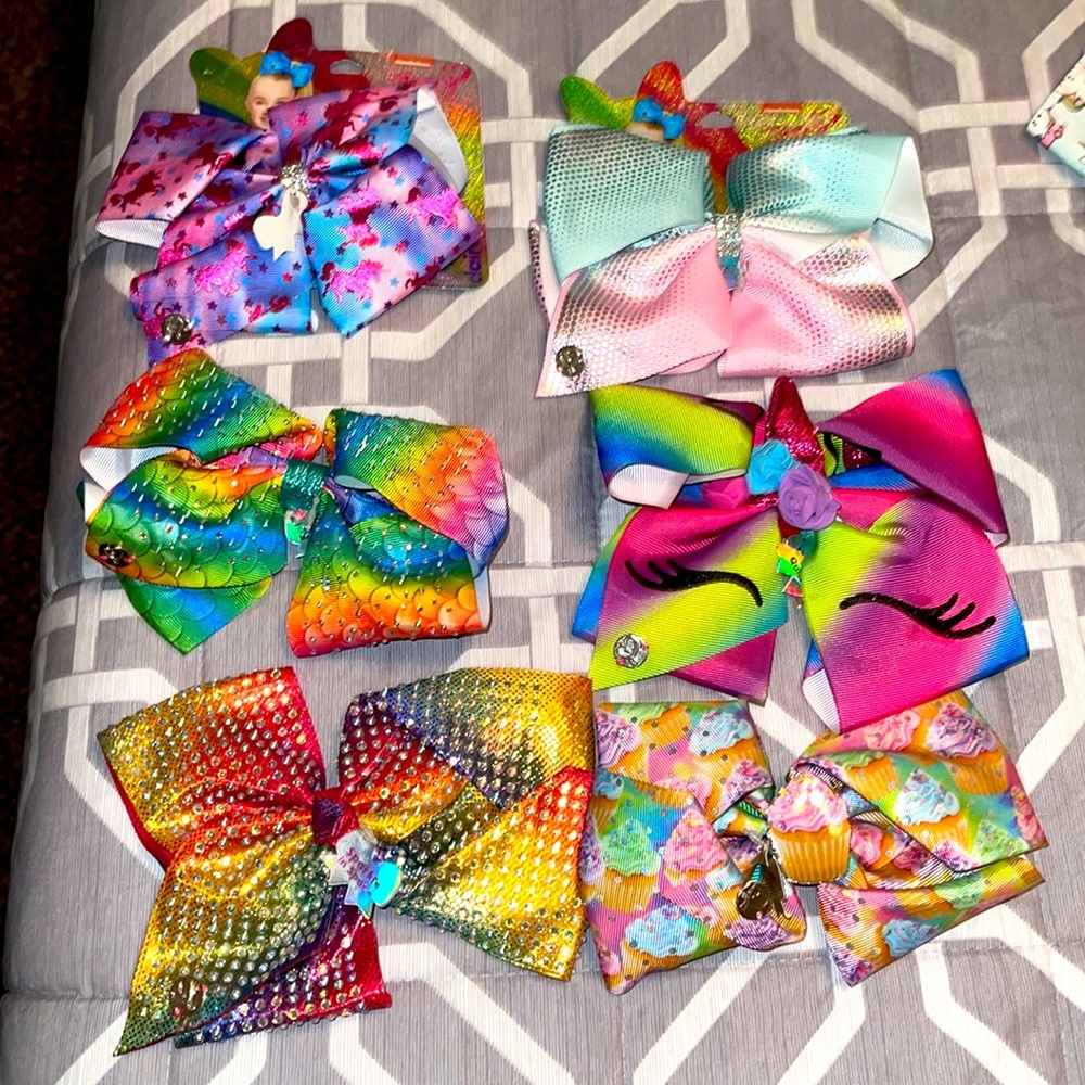 Jojo Siwa bows new never use all 6 for $70